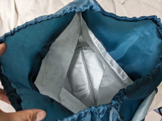 袋開いたところ