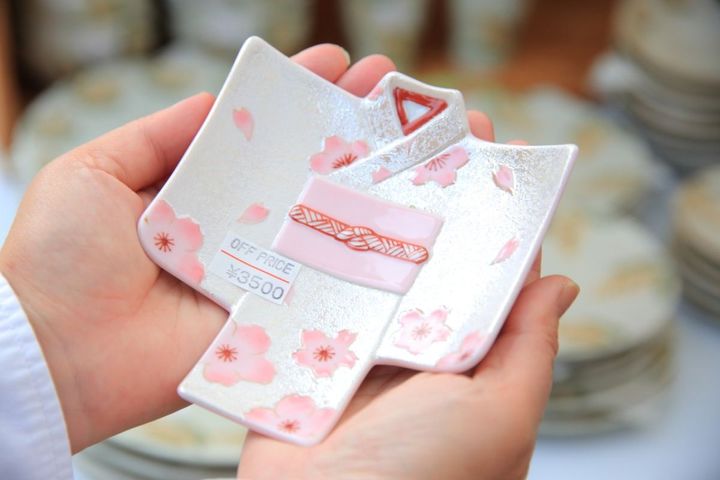着物銘々皿は約２割引きに