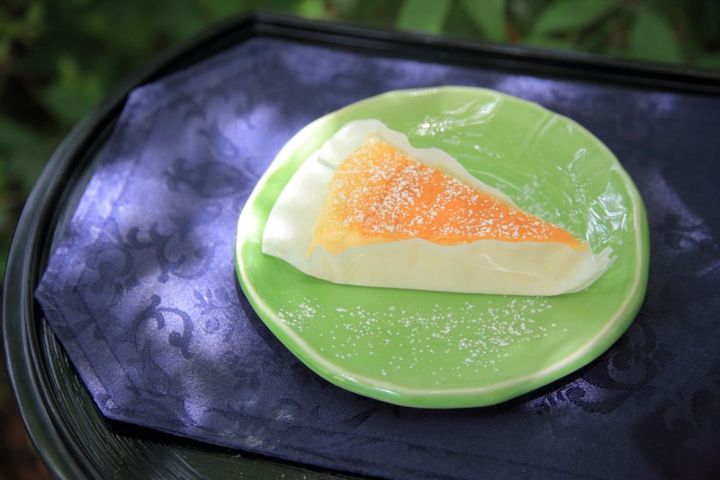 「幸せのチーズケーキ」は陶器市期間中のみの提供