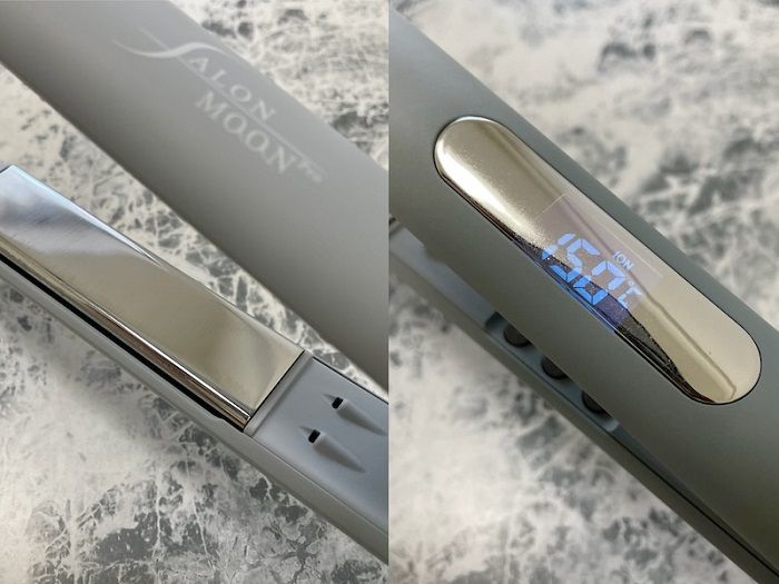 サロンムーン ミラーダブルイオン® ストレートヘアアイロン