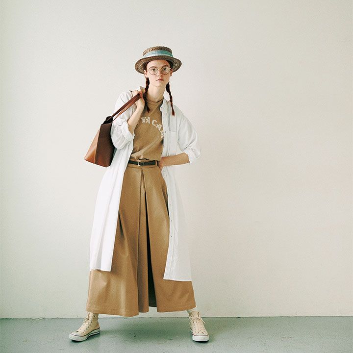 6月のお洒落はスニーカー×シャツワンピースで制する！お手本コーデ6選