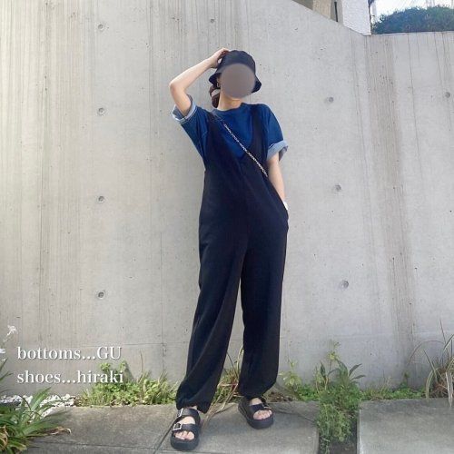 ジーユー_ウォッシュドスウェT_4