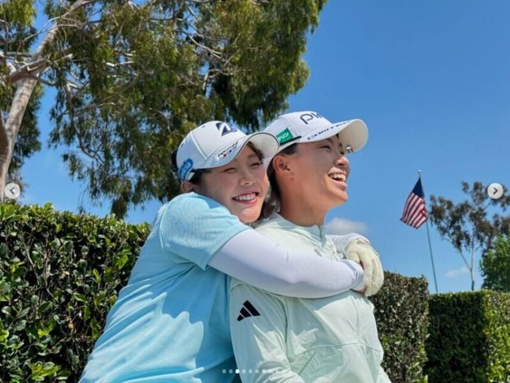 吉田優利、渋野日向子との“仲良し2ショット”を披露！コメント殺到