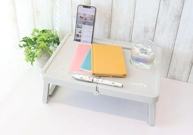 miffy 折りたたみ万能テーブル使用例