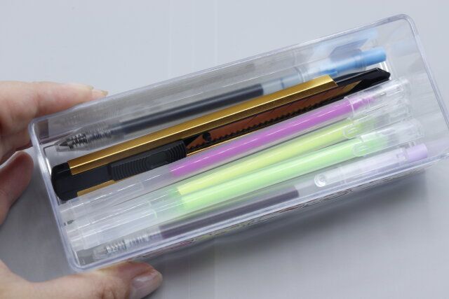 ダイソー サンリオ システムケース M サイズ感