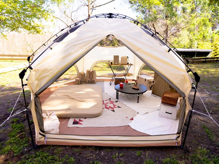 でかキノコテント