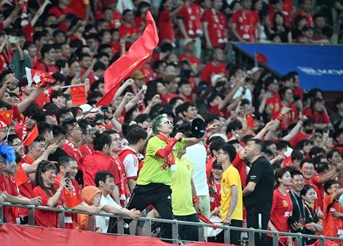 中国代表サポーター