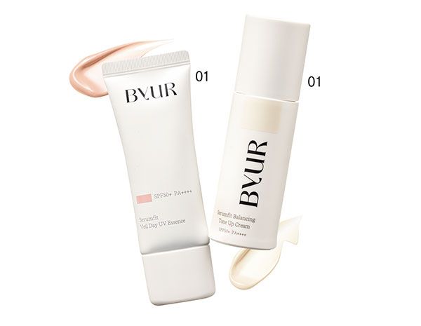 【左】セラムフィット ヴェール デイ UVエッセンス【右】セラムフィット バランシング トーンアップクリーム