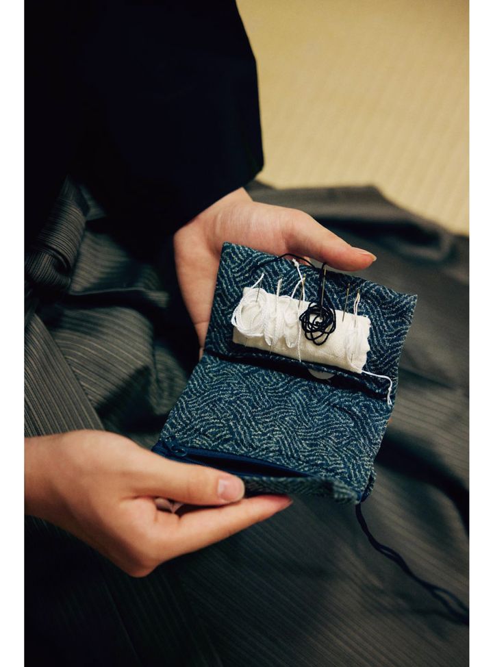 糸針と呼ばれる裁縫セット