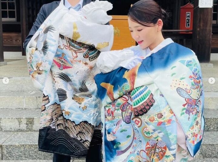 有村智恵、“双子”出産後の近況を報告！「私も子供達も元気」