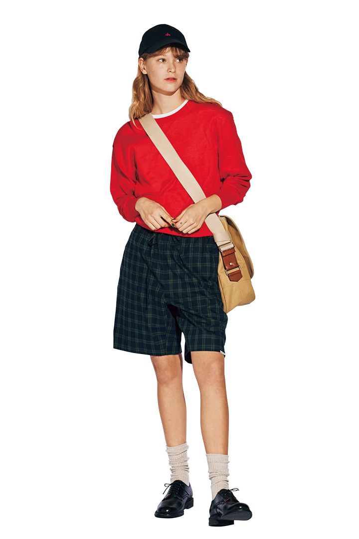 《バトナー》の赤いトップスがかわいい！雨の日に映えるコーデ【本日のFUDGE GIRL-6月13日】