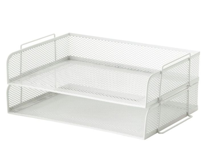 ドローンヨンス レタートレイ２ピース［Ｗ34×Ｄ24×Ｈ7cm］￥1,299／イケア・ジャパン