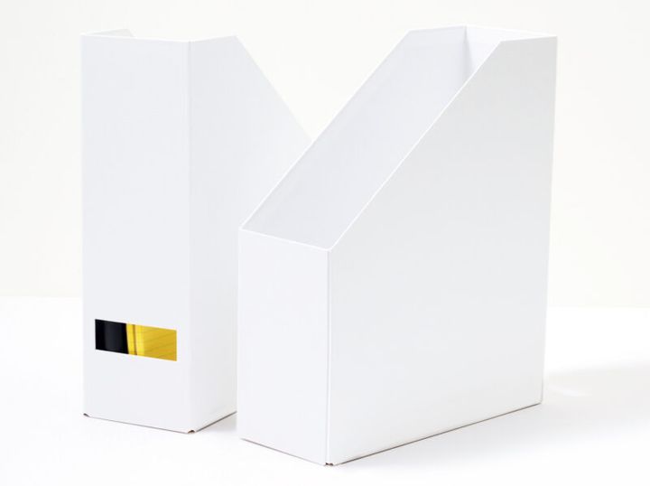 ティエナ マガジンファイル 2ピース［W10×D25×H30cm］￥499／イケア・ジャパン