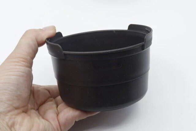 ダイソー アイディアグッズ 収納ケースになるスタッキングボウル（AGAX、2個） サイズ感