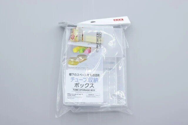 ダイソー アイディアグッズ チューブ収納ボックス パッケージ