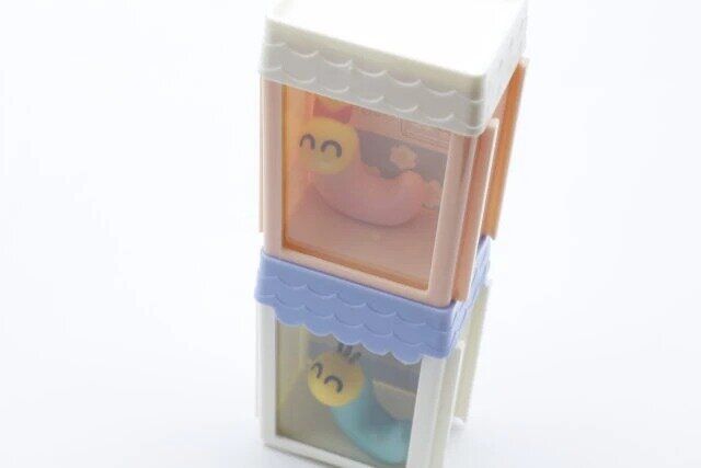セリアの可愛いおうち型連結ディスプレイケース ノスタルジー