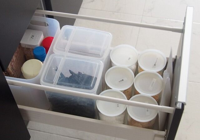 キッチン 収納 コツ