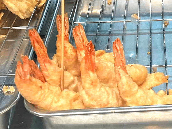 日新のてんぷら えび