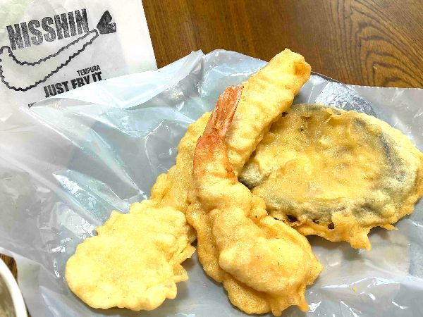 日新の天ぷら購入品