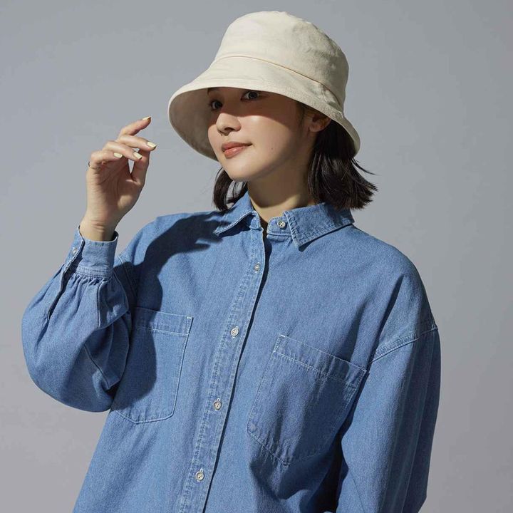 画像: 【FOUND GOOD】「コットンハット」（アイボリー、ネイビー、ブラック、グレー、グリーン、イエロー）￥1,980（税込）