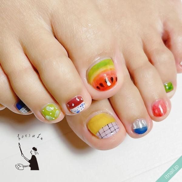 小粒nailが投稿したネイルデザイン [photoid:I0117188] via Itnail Design (735074)