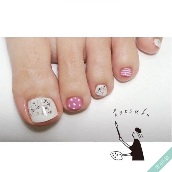 小粒nailが投稿したネイルデザイン [photoid:I0087088] via Itnail Design (735061)