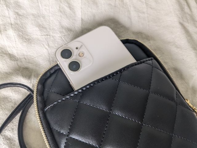 ポーチの背面ポケット