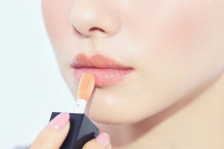 現代柄浴衣のリップメイクHOWTO 山本舞香のBeauty Script