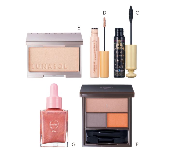 クラシカルな浴衣で花火大会へ行く日のメイクにおすすめのコスメ２