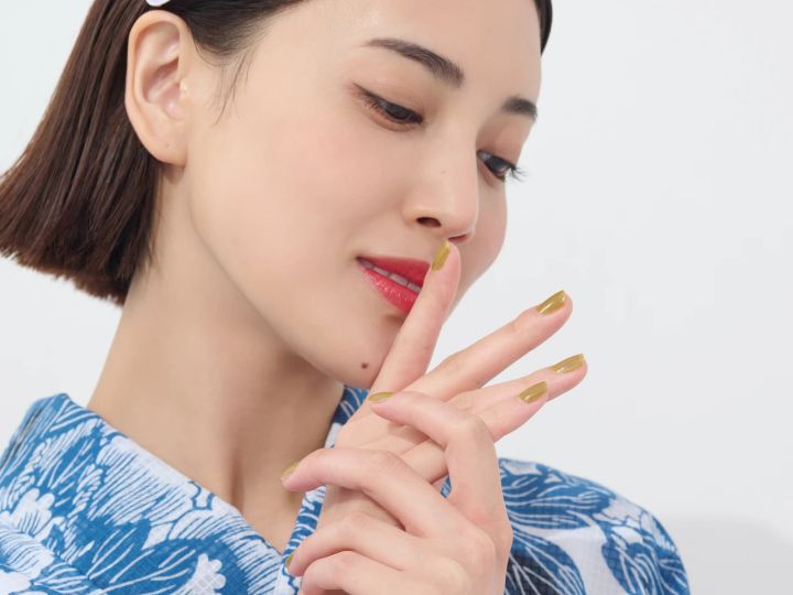 浴衣 ショートヘア メイク 藤井夏恋