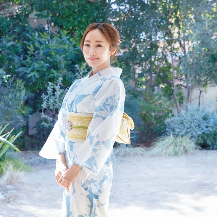 神崎恵 夏メイク 浴衣