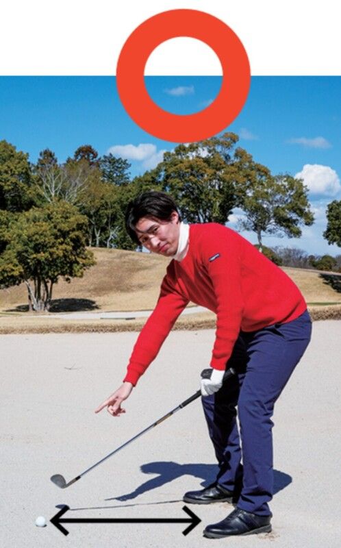 “バンカー脱出”するために絶対覚えるべきポイント3つ！「ヒザの高さを保つと…」