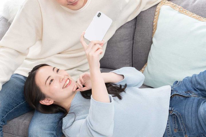 仲良し夫婦のイメージ