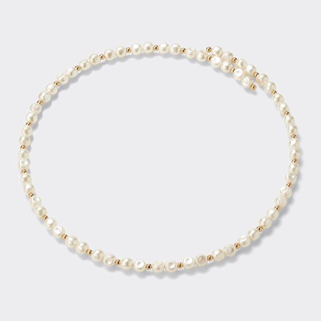 GU パールライクネックカフ