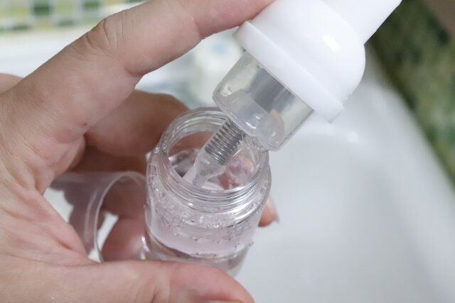 ダイソー 泡ポンプボトル 容量