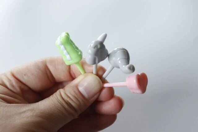 セリア 動物の鼻ピックス 8P