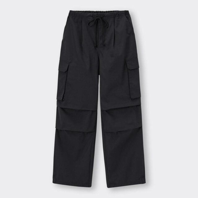 GUレディース値下げパラシュートカーゴパンツ