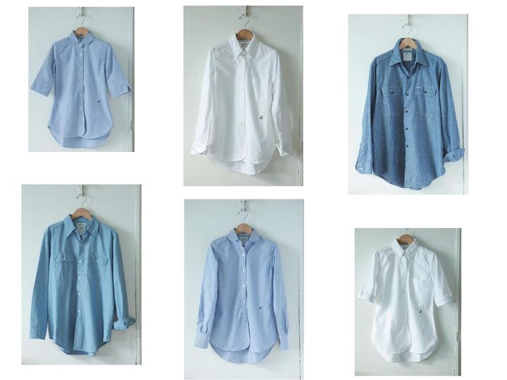 画像: 【マディソンブルー】のデビューシーズンからラインナップされている6型のシャツ 出典：マディソンブルー