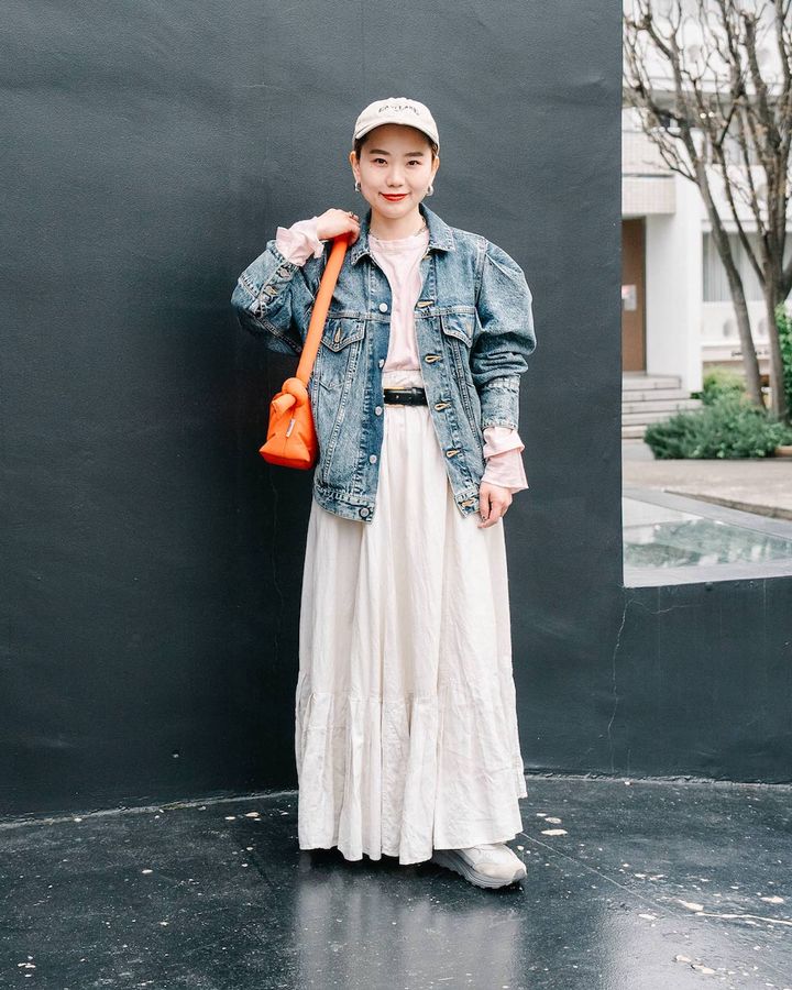 身長153cm以下のスタイルアップコーデ5選。“低身長さん”の目線上げテクに注目！【TOKYO SNAP】