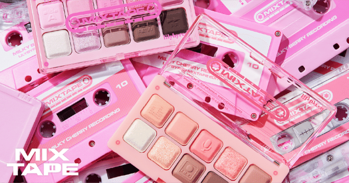 「リリーバイレッド」の新作アイシャドウ「ムードキーボード」