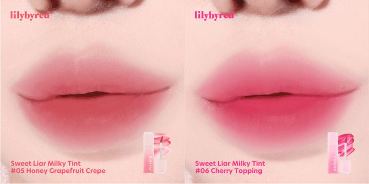 「スウィートライアーミルキーティント」の商品画像「05」と「06」