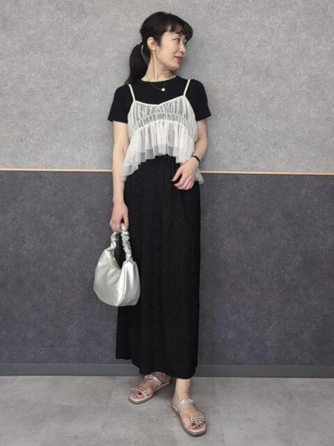 ビスチェを使ったコーデ5