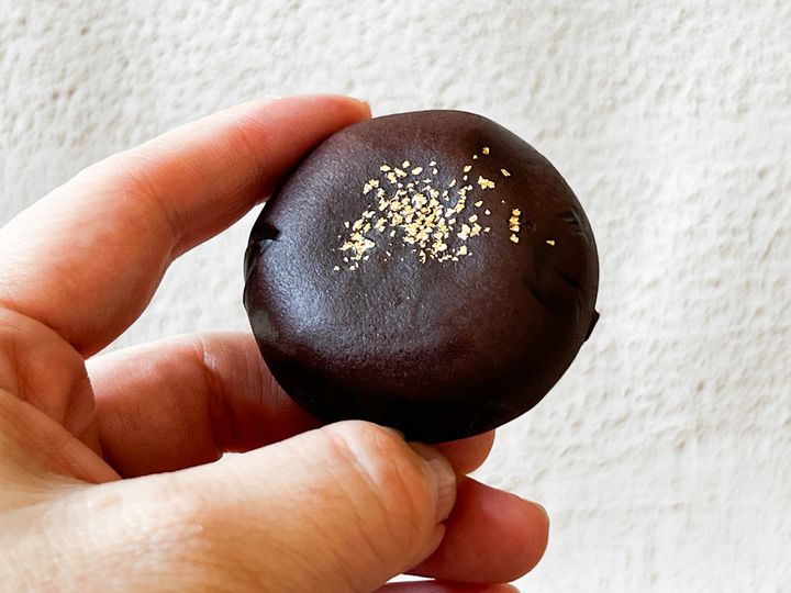 手に持った「天満月」