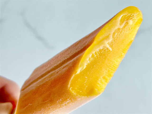 果実食感バー アルフォンソマンゴー 断面