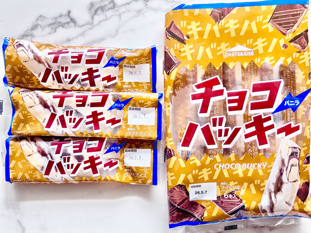 チョコバッキー バニラ 6本入