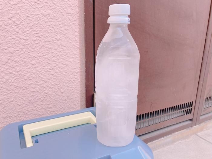 スタートから1時間後の氷の様子