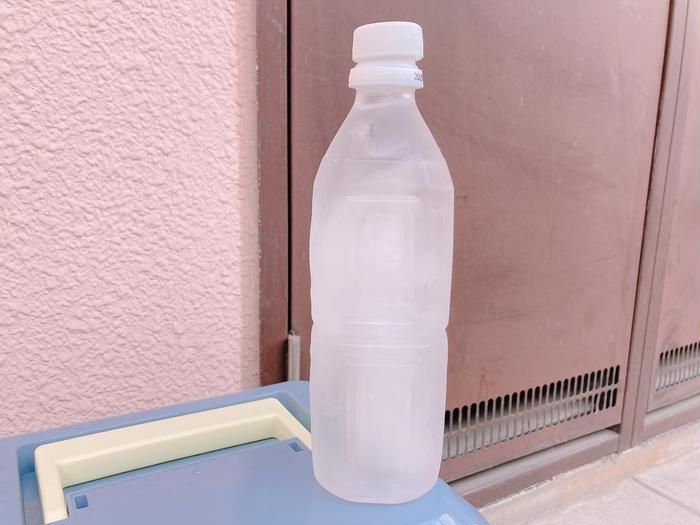 スタートから3時間後の氷の様子