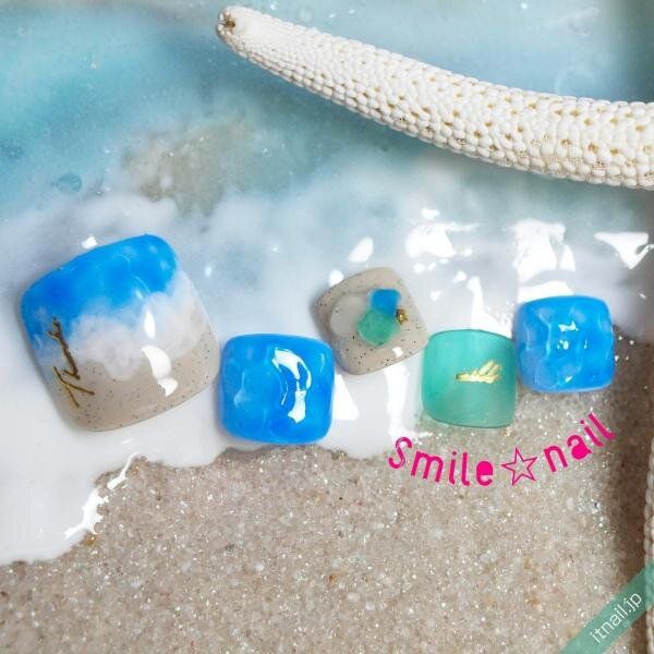 Smile☆nailが投稿したネイルデザイン [photoid:I0115473] via Itnail Design (735259)