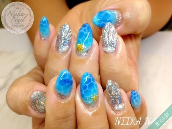 Niika Nailが投稿したネイルデザイン [photoid:I0118380] via Itnail Design (735249)