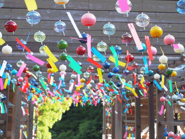 静岡・袋井で風鈴&スイーツをめぐる旅「 遠州三山 風鈴まつり 2024」～夏の音色と涼やかな癒やしを求めて♪～